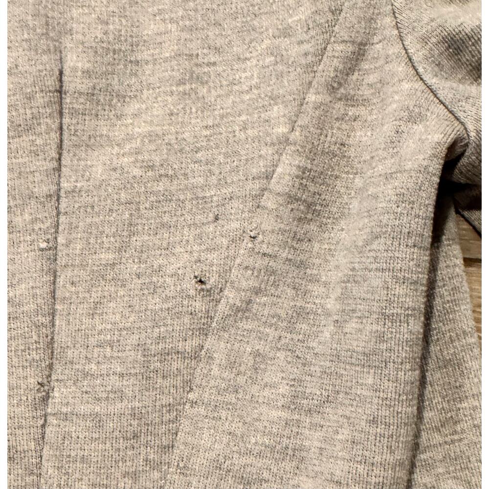 Vintage St. John Jacket Blazer Coat‎ Womens Size 4 Gray Knit Stretch Sport Suit - Picture 4 of 4